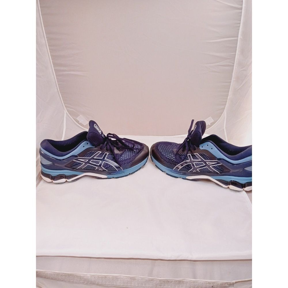 Asics Gel-Kayano 26 11011A541‎ Women US 11 1/2  Navy Blue Athletic Running Shoes